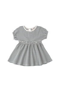 Quincy Mae Annie Dress - Ocean Stripe