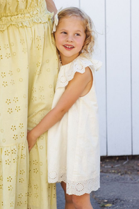 Rylee + Cru Marina Dress - Ivory