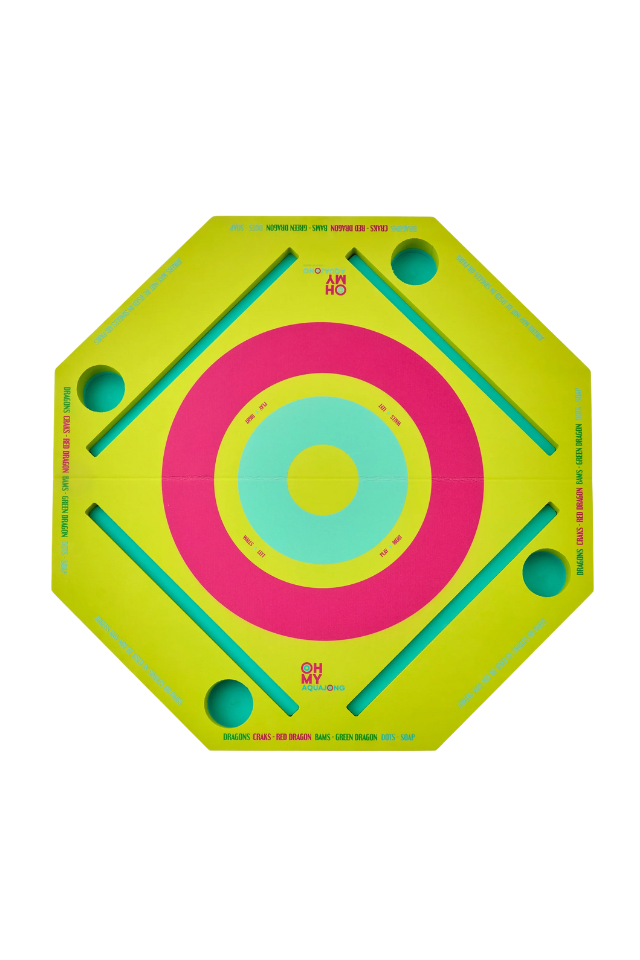 Oh My Mahjong Green Aqua Jong Pool Mat