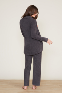 Barefoot Dreams CozyChic Lite Circle Cardi - Carbon