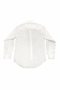 SWB Carter Oxford Shirt - White Solid Seersucker