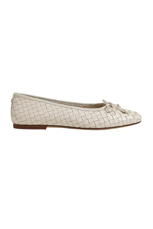 Sam Edelman Ruthie - Ivory Woven Leather