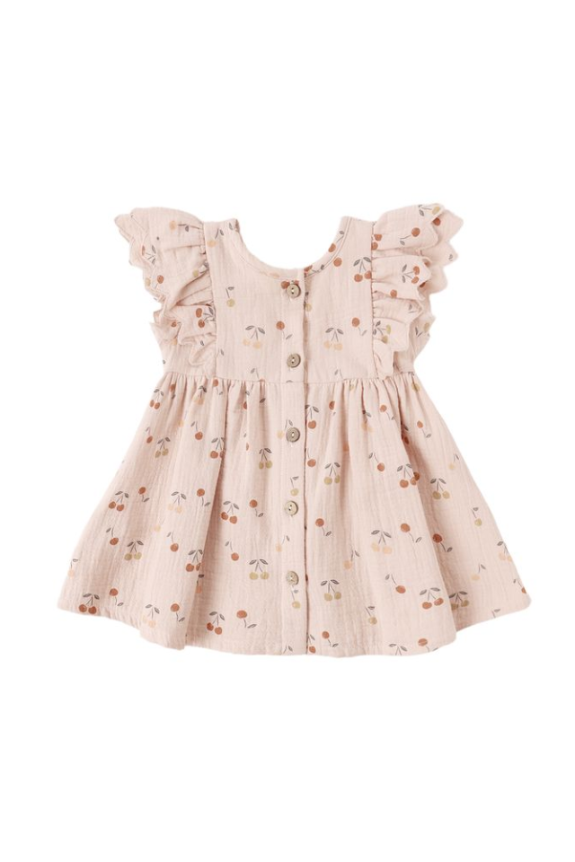 Quincy Mae Alina Dress - Cherries