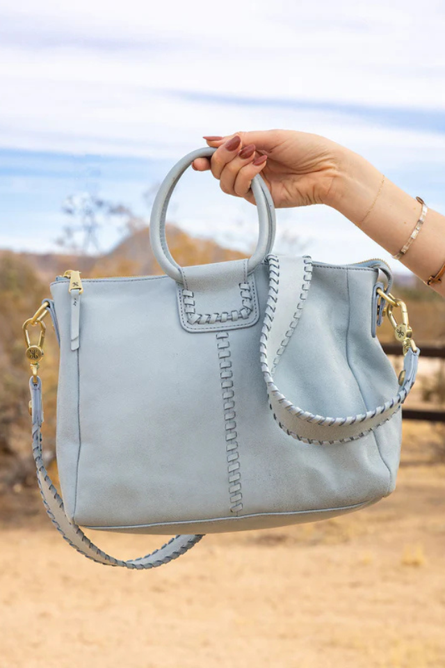 HOBO Sheila Medium Satchel - Sky