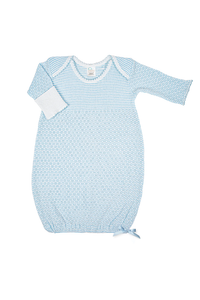 Paty Knit Solid Color Gown