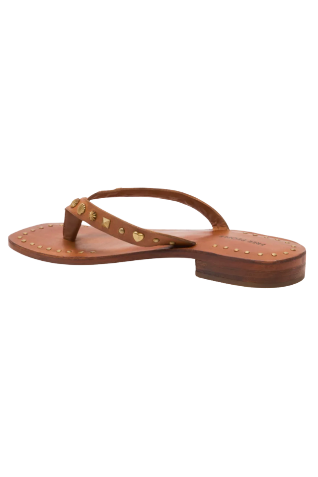 Free People Tide Flip Flop - Luggage Leather