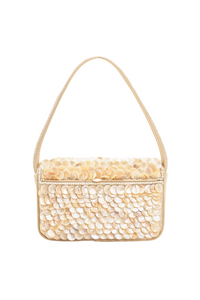 A&B Beaded Shoulder Bag - Rainbow Shell