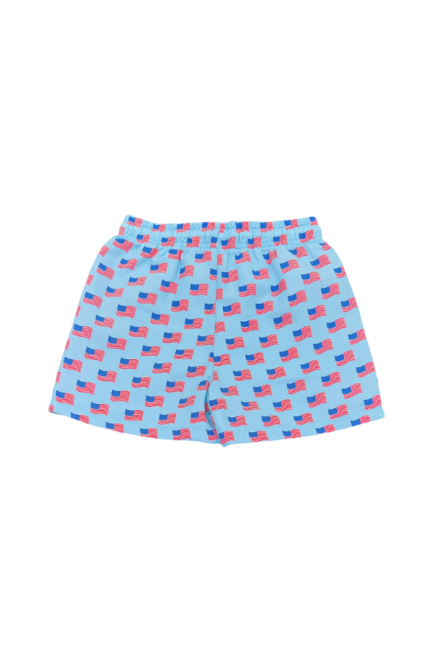 SWB Saint Simons Swim Trunk - Flag