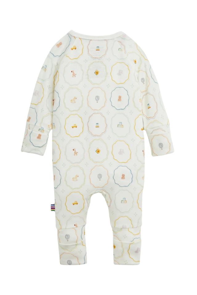 Magnetic Me Modal Convertible Coverall - Nursery Magic Cream