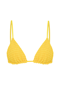 Maaji Sunburst Balmy Top - Bright Yellow