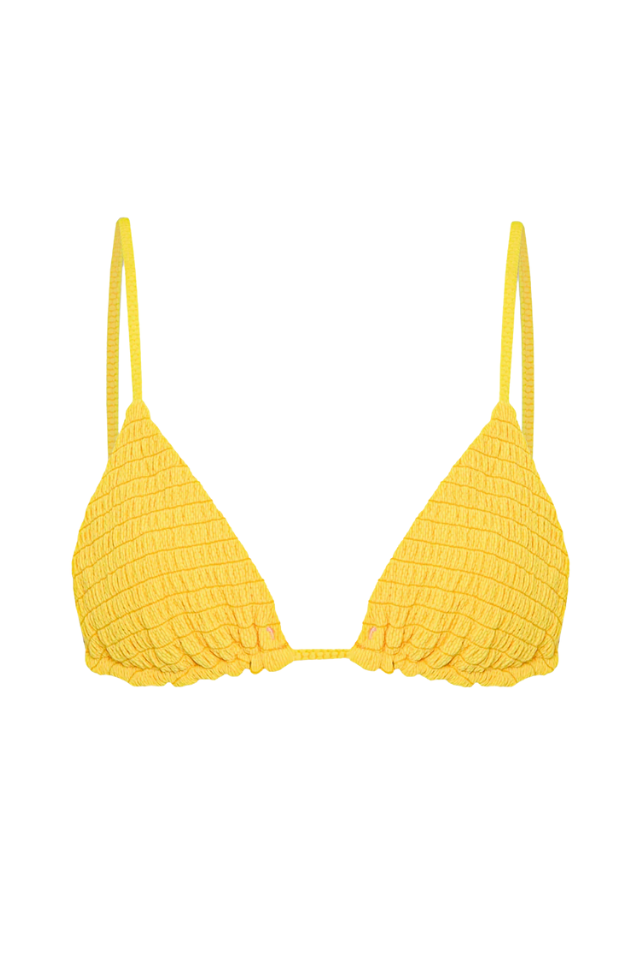 Maaji Sunburst Balmy Top - Bright Yellow
