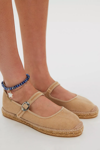 Free People Oasis Mary Jane Espadrille - Sunstone Sand