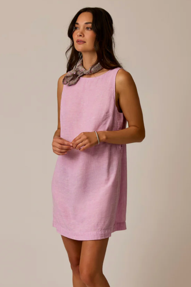Carve Designs Scottie Linen Dress