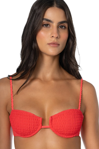 Maaji Scarlet Ocean Amatista Top - Red