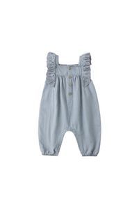 Quincy Mae Nova Romper - Chambray