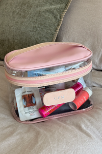 Jon Hart Personalize Clear Makeup Case