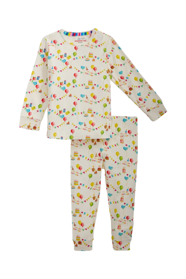 Magnetic Me Right Fit Long Sleeve PJ - Birthday Babe