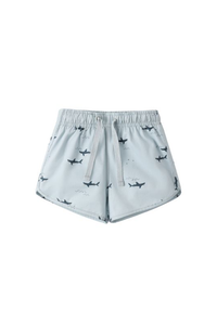 Rylee + Cru Swim Trunks - Sharks