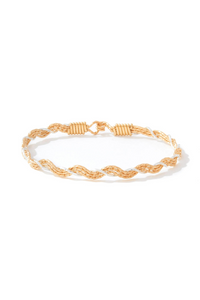 Ronaldo A Mother's Love Bracelet - Gold and Silver