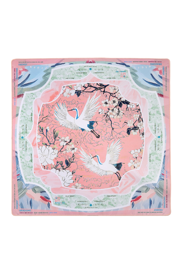 Oh My Mahjong Mat - Heron Mat in Tube