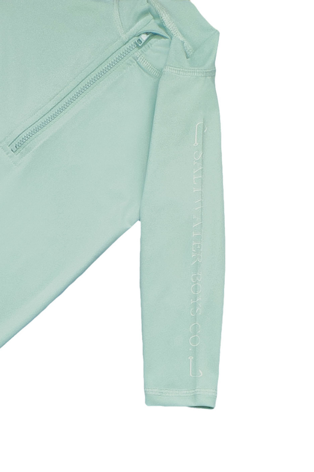 SWB Tybee Rashguard Romper - Light Blue
