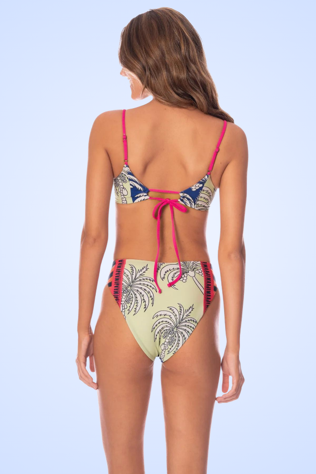 Maaji Periwinkle Palms Sussac Bottom - Blue
