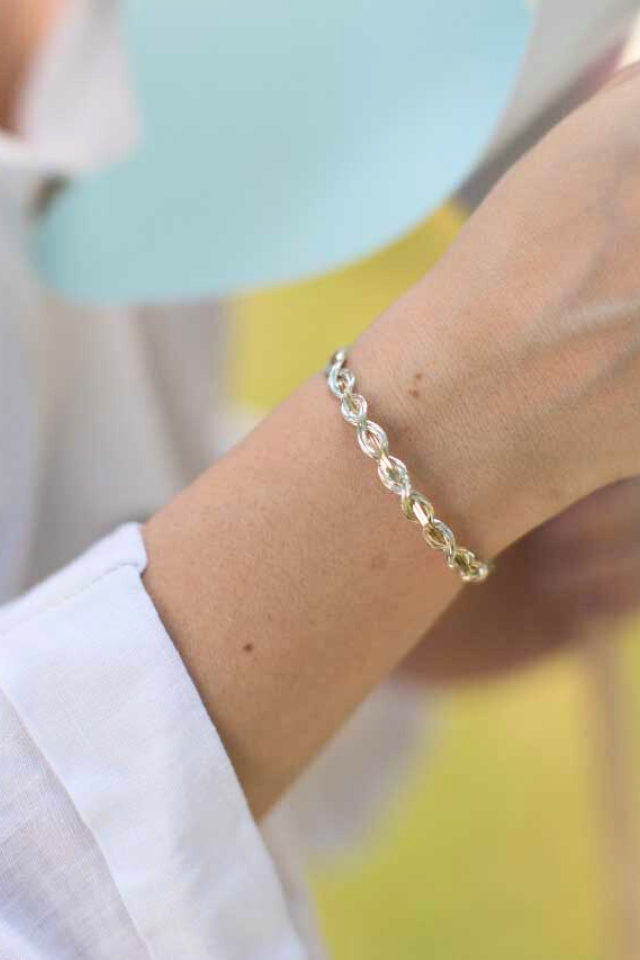 Ronaldo Let It Shine Bracelet - Gold and Silver