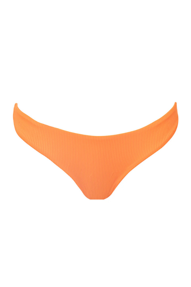Maaji Neon Orange Flirt Bikini Bottom - Bright Orange