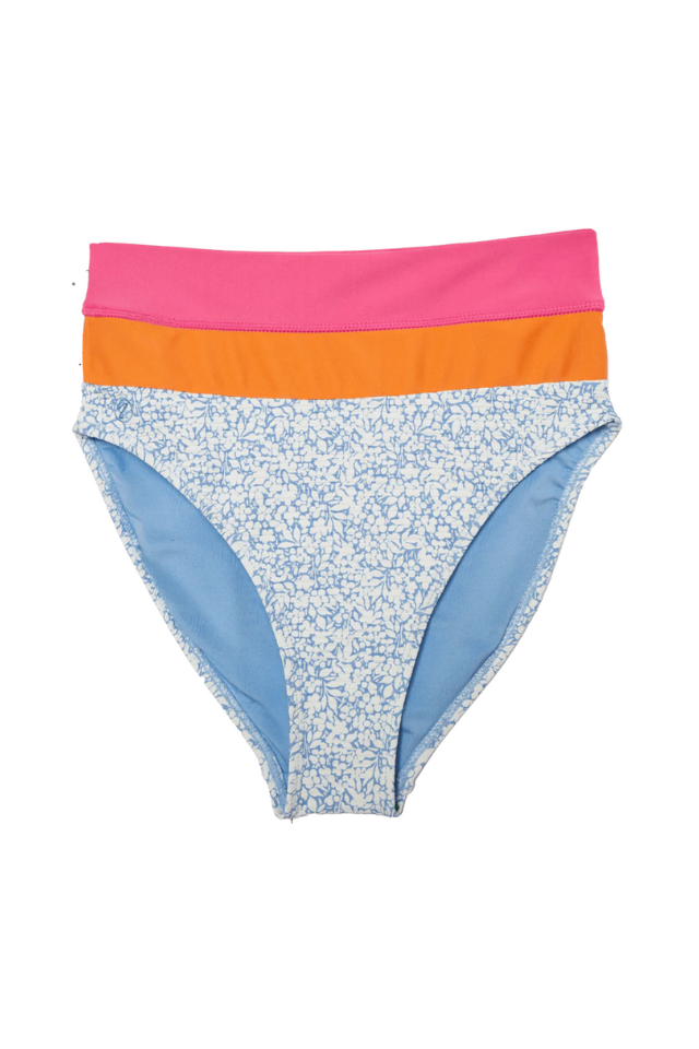 Nani Color Block High Leg Bottom - Ostler