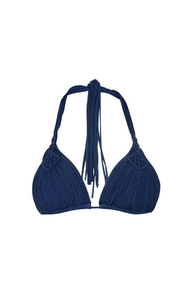 PQ Swim Mila Triangle Top - Navy