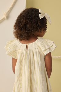 Rylee + Cru Lucia Dress - Citron Stripe