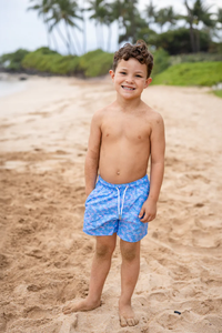 Bermies Lined Swim Trunks - Marlins