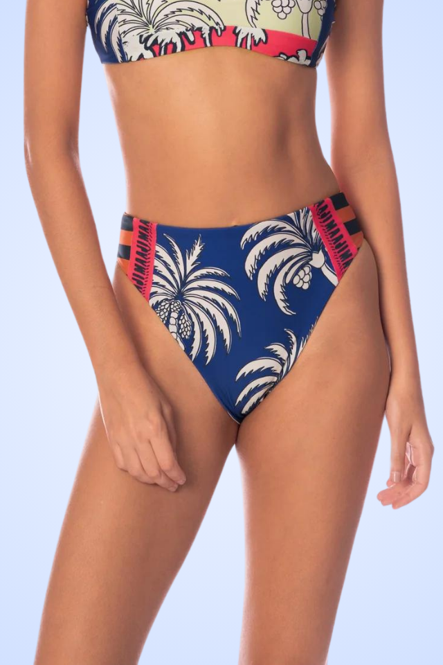 Maaji Periwinkle Palms Sussac Bottom - Blue