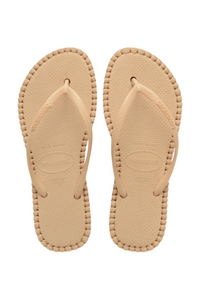 Havaianas Slim Flatform Loop - Golden/Golden