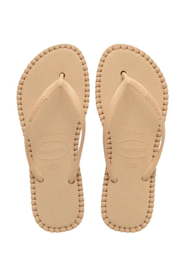 Havaianas Slim Flatform Loop - Golden/Golden