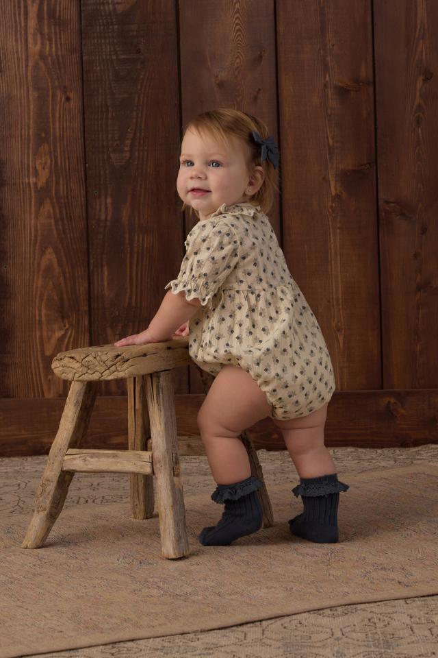 Rylee + Cru Liv Romper - Vintage Fleur