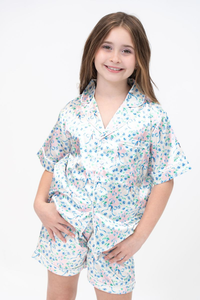 Tweenstyle Loungewear Set - Elegant Floral Print