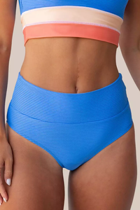 Nani Vivid Blue Flat Rib Marine Bottom - Vivid Blue