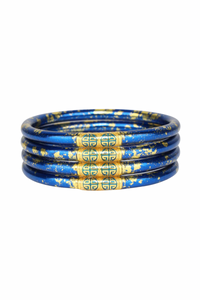 Budha Girl KOI Saffir All Weather Bangles AWB - Set of 4