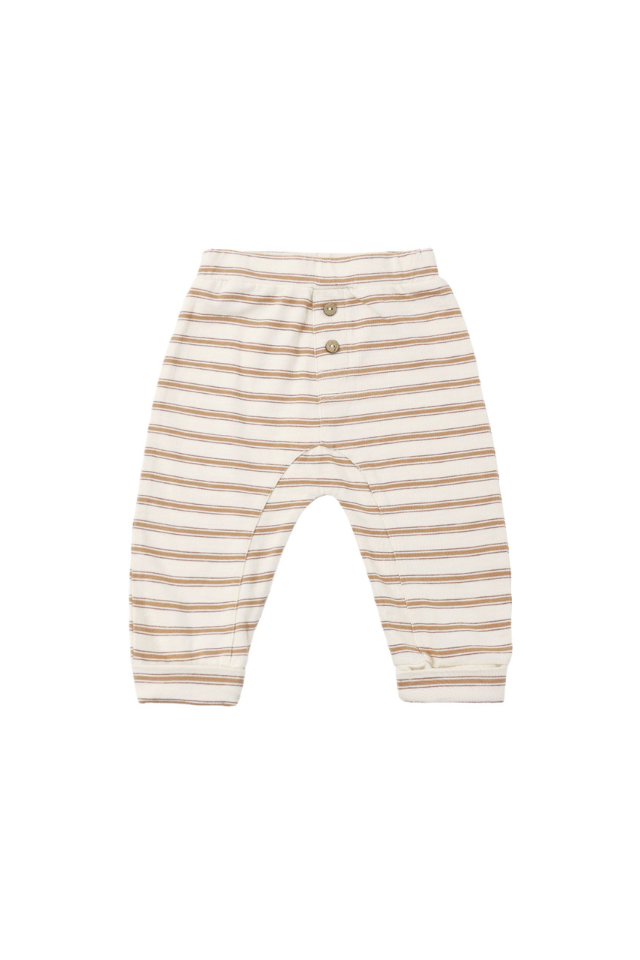 Rylee + Cru Baby Cru Pant - Fawn Stripe