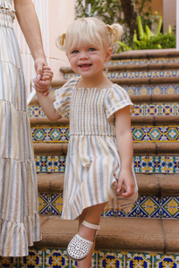 Rylee + Cru Lindsay Dress - Valencia Stripe
