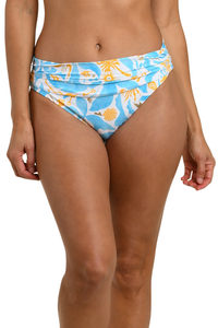 La Blanca Trinket Shirred Band Hipster - Sky