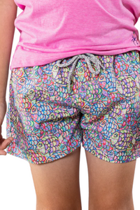 Michaels Swim Trunk - Abstract Fish