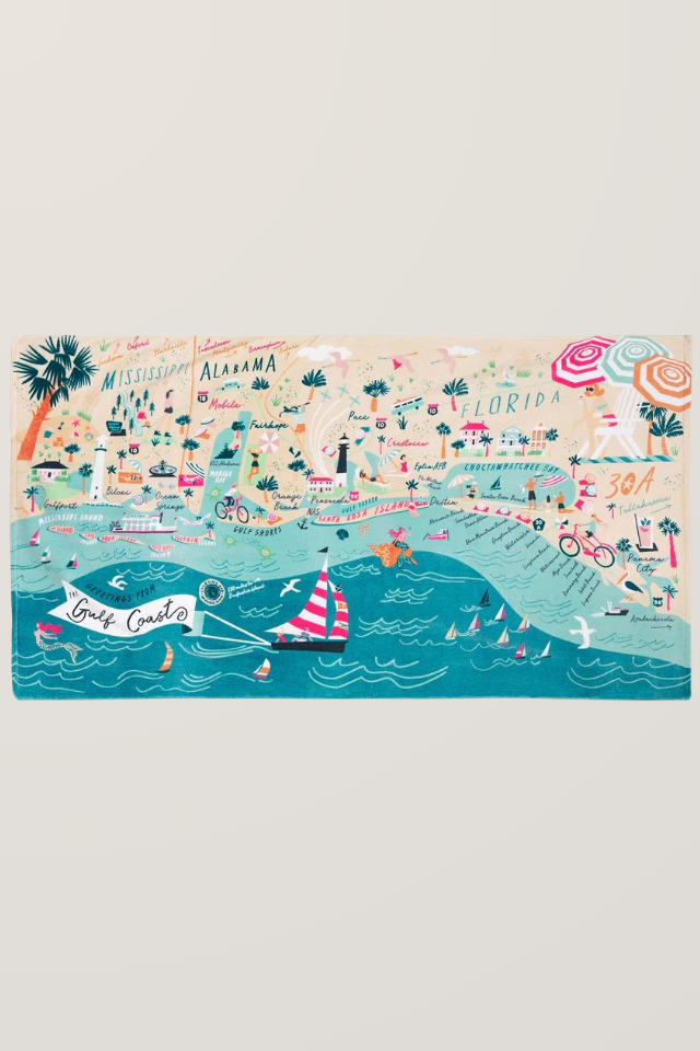 Spartina Gulf Coast Beach Towel