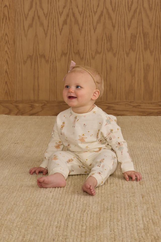 Rylee + Cru Long Sleeve Tee + Pant Set -  Nutcracker