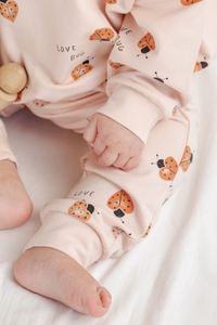 Quincy Mae Relaxed Sweatshirt - Love Bug
