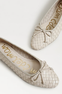 Sam Edelman Ruthie - Ivory Woven Leather
