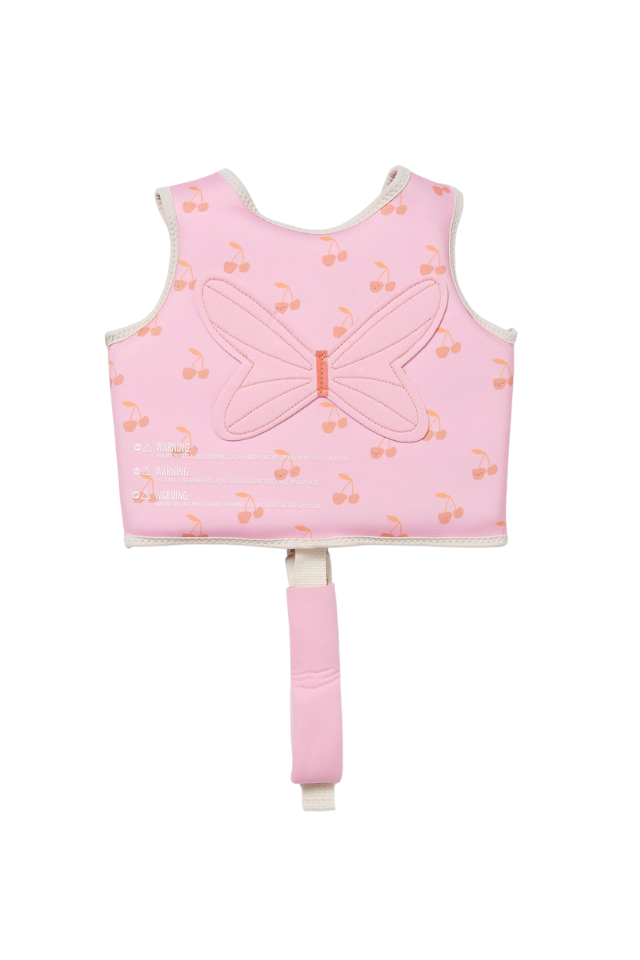 Sunnylife Kids Swim Vest - Cotton Candy Cherry