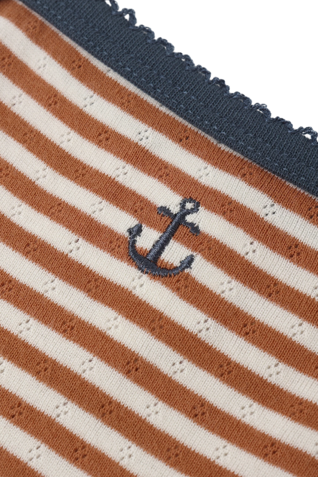 Rylee + Cru Lea Dress - Poppy Stripe