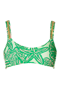 Maaji Soft Coral Nalai Top - Bright Green